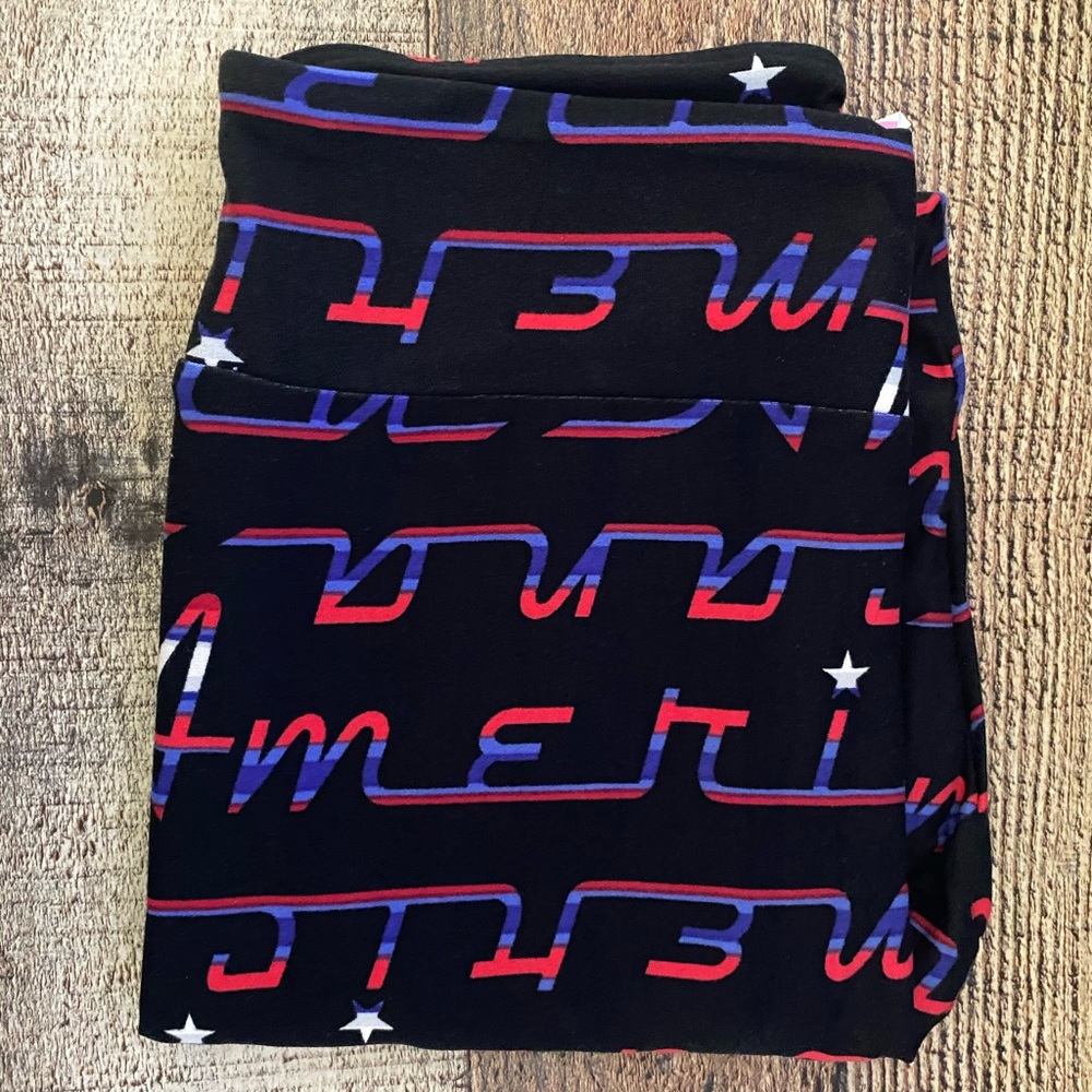 Lularoe patriotic one size leggings